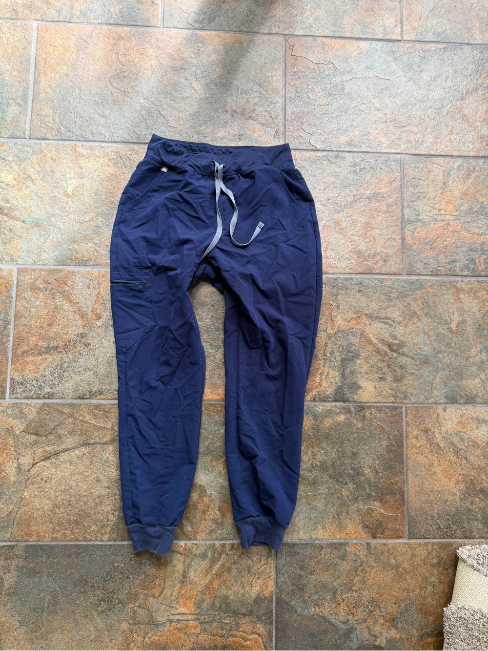 Figs Navy Blue Women's Jogger Sweatpants